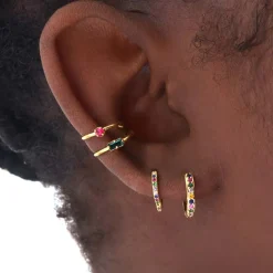 Bague d'oreille dorée - BAGUETTE
