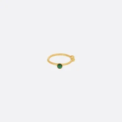 Bague d'oreille dorée - CAB OVALE