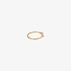 Bague d'oreille dorée - DISCO