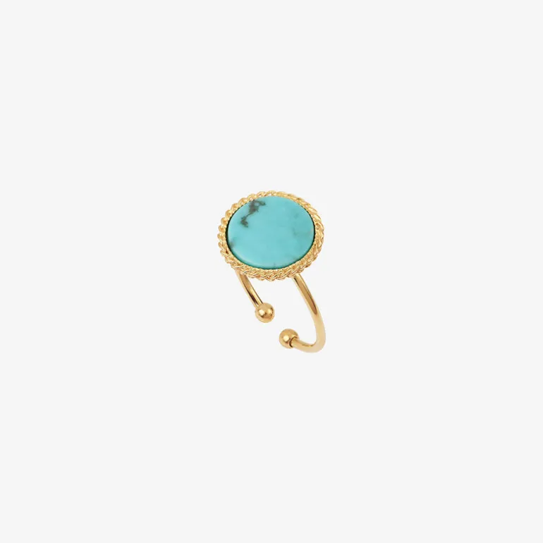 Bague plaqué or - LADY