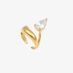Bague plaquée or - CHACHA