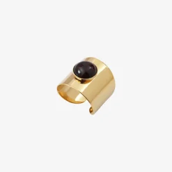 Bague plaquée or - MINIMAL