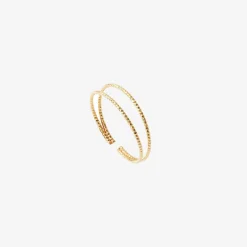 Bague plaquée or - N°10