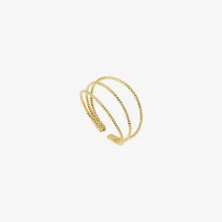 Bague plaquée or - N°11
