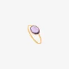 Bague plaquée or - SERTI PM