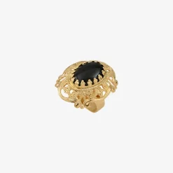 Bague plaquée or grand modele - DUBARRY