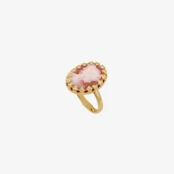 Bague plaquée or petit modele - DUBARRY