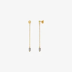 Boucles d'oreilles dorées - VENUS