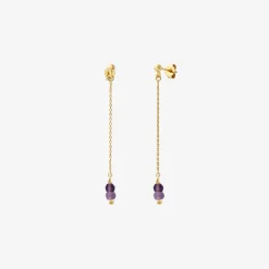 Boucles d'oreilles dorées - VENUS