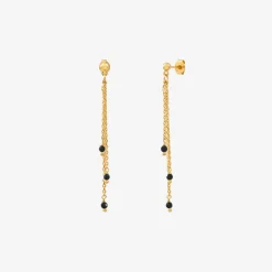 Boucles d'oreilles dorées - MILADY