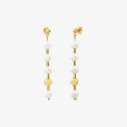 Boucles d'oreilles dorées ø6 - KIARA