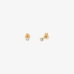 Boucles d'oreilles dorées - PARIS