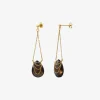 Boucles d'oreilles dorées - SOLANGE