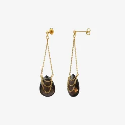 Boucles d'oreilles dorées - SOLANGE
