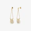 Boucles d'oreilles dorées - SOLANGE