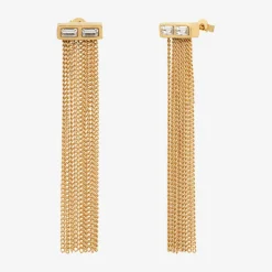 Boucles d'oreilles dorées - VERTU