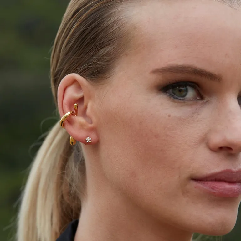 Boucles d'oreilles dorées colette - KIND OF THINGS