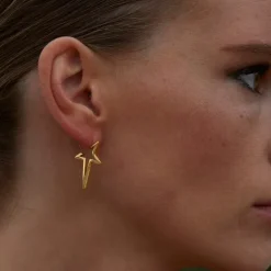 Boucles d'oreilles dorées luna - KIND OF THINGS
