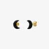 Boucles d'oreilles dorées moon - KUCHI