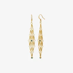 Boucles d'oreilles dorées petit modele - BARBARA