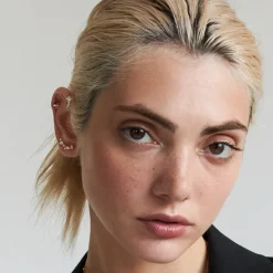 Boucles d'oreilles dorées perla - KIND OF THINGS