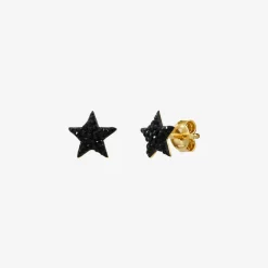 Boucles d'oreilles dorées star - KUCHI
