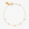 Bracelet doré barrette - DISCO