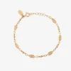 Bracelet doré chaines simples - BAROQUE