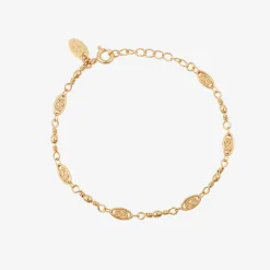 Bracelet doré chaines simples - BAROQUE
