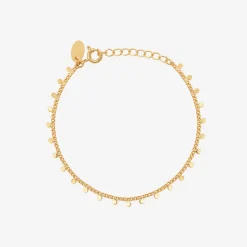 Bracelet doré chaines simples - SALOMÉ