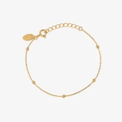 Bracelet doré chaines simples - EMI