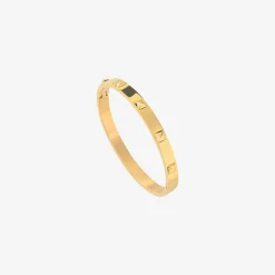 Bracelet jonc doré - JIM