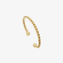 Bracelet jonc doré - JUSTINE