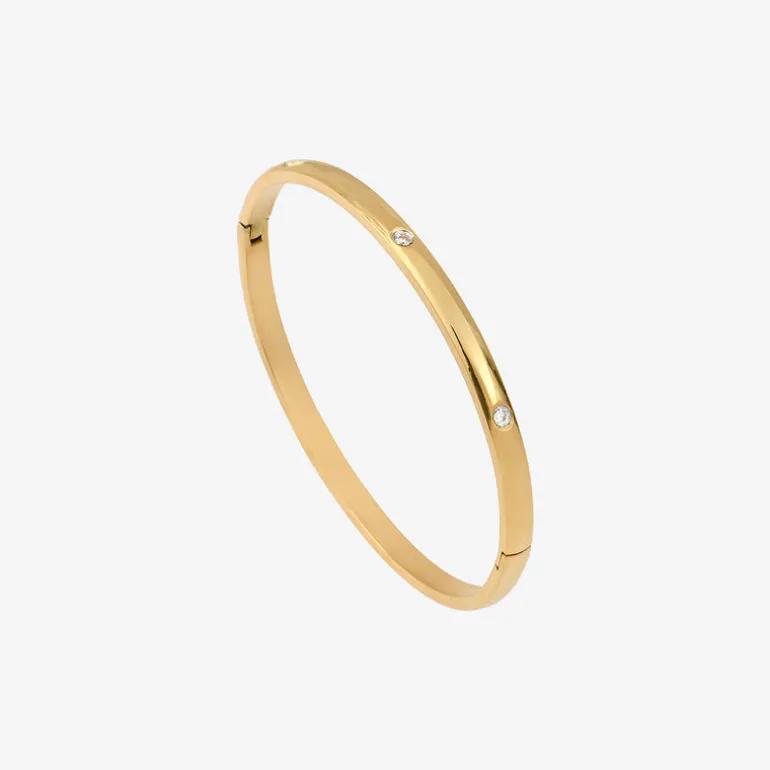 Bracelet jonc doré - VICKY