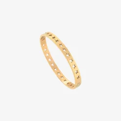 Bracelet jonc doré petit modele - LUNA