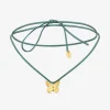 Collier cordon doré petit modèle - BUTTERFLY