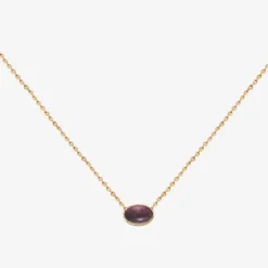 Collier doré - CAB OVALE