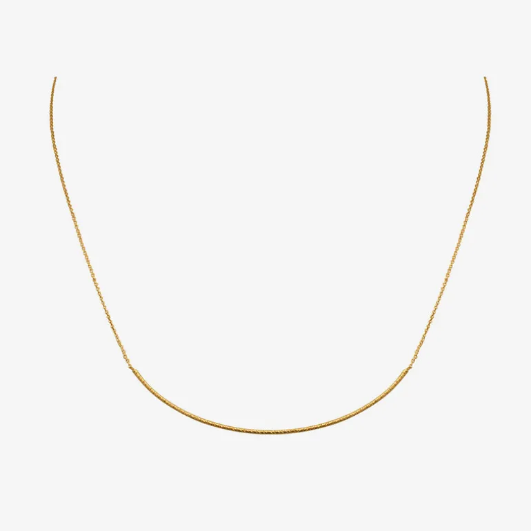 Collier doré - DISCO