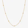 Collier doré chaines simples - EMI