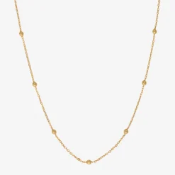 Collier doré chaines simples - EMI