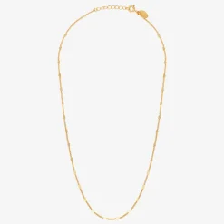 Collier doré chaines simples - MINI HEARTS
