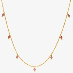 Collier doré court - MILADY