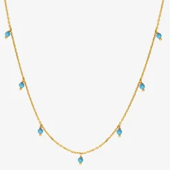 Collier doré court - MILADY