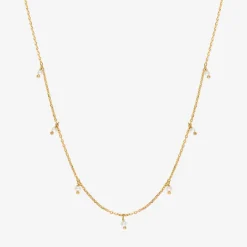 Collier doré court - MILADY