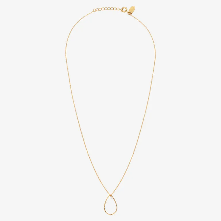 Collier doré drop - DISCO