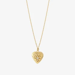 Collier doré heart - EDEN
