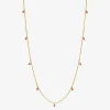 Collier doré long - MILADY