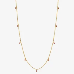 Collier doré long - MILADY