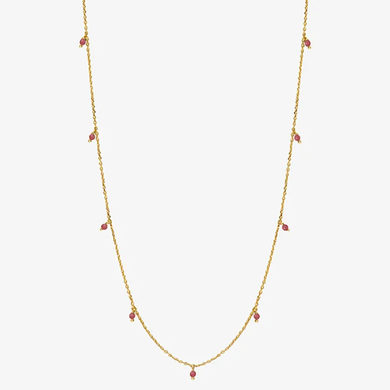 Collier doré long - MILADY