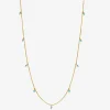 Collier doré long - MILADY